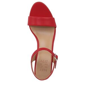 Naturalizer | 36.5 | Red Ankle-Strap Sandal